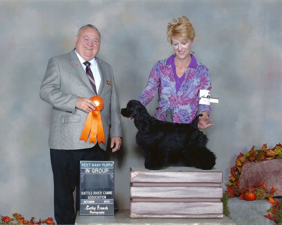 Piper's baby puppy wins